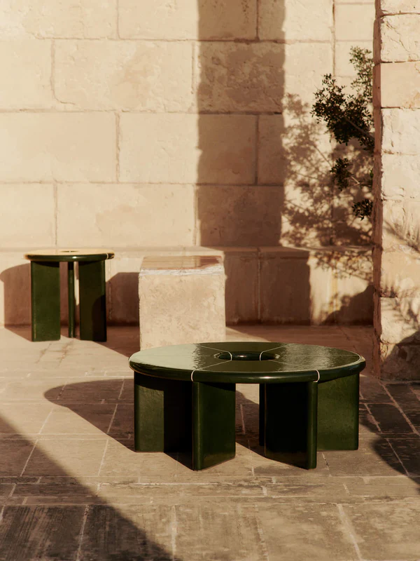 Ferm Living Deya coffee table in natural oak